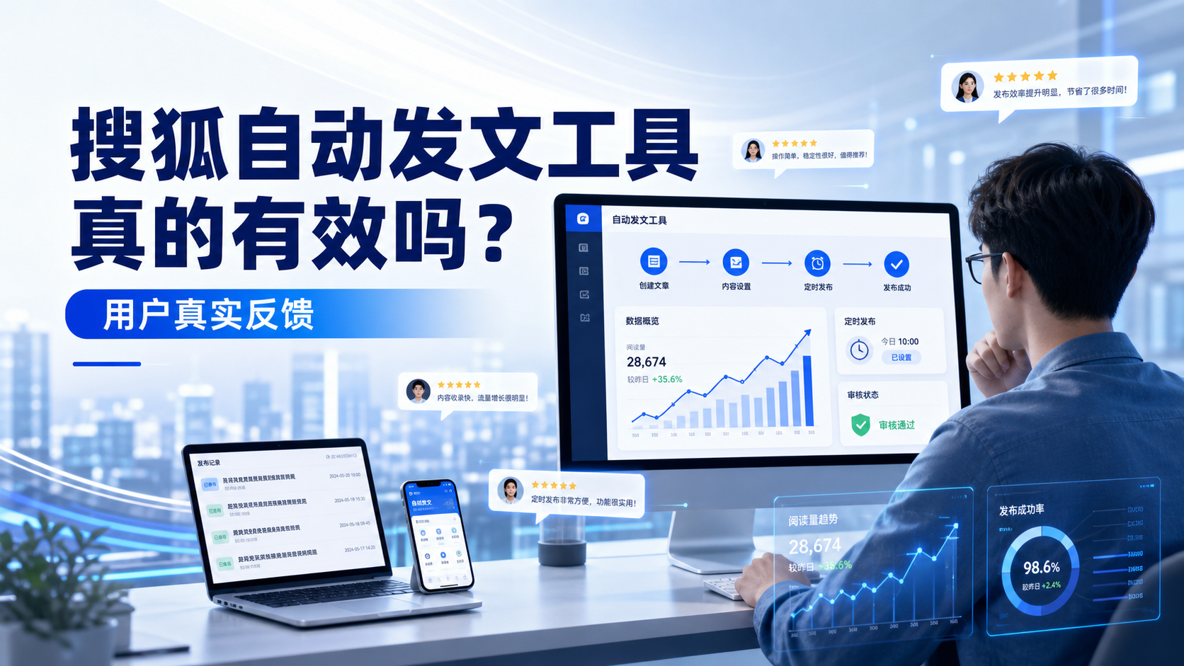 搜狐自动发文工具真的有效吗？延安用户的真实反馈